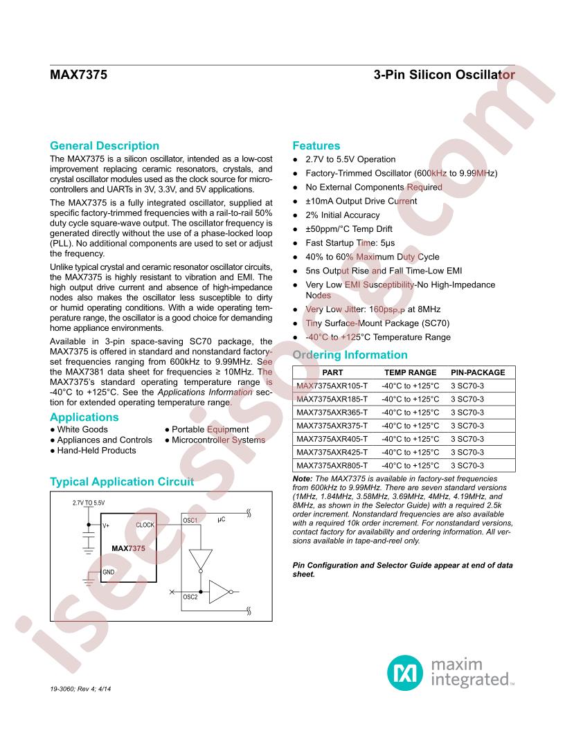MAX7375AXR365-T