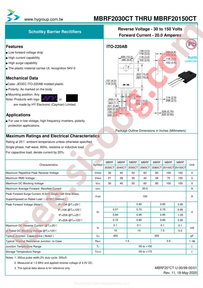 MBRF2030CT_V01