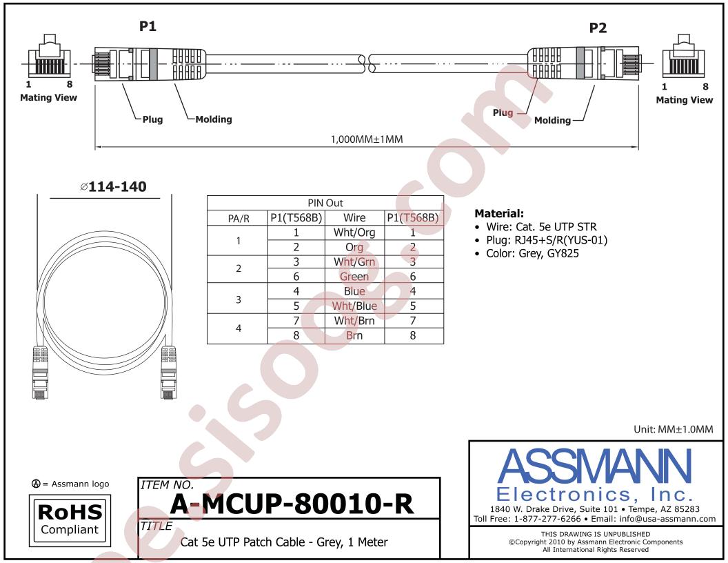 A-MCUP-80010-R