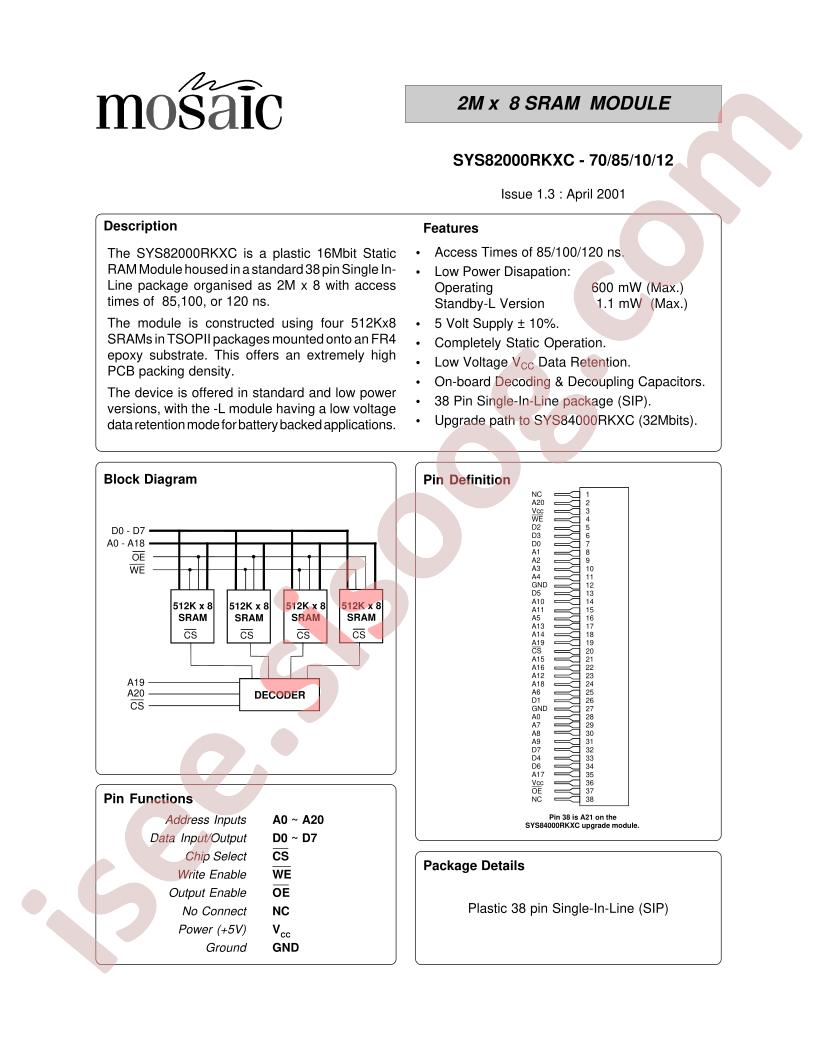 SYS82000RKXC-85