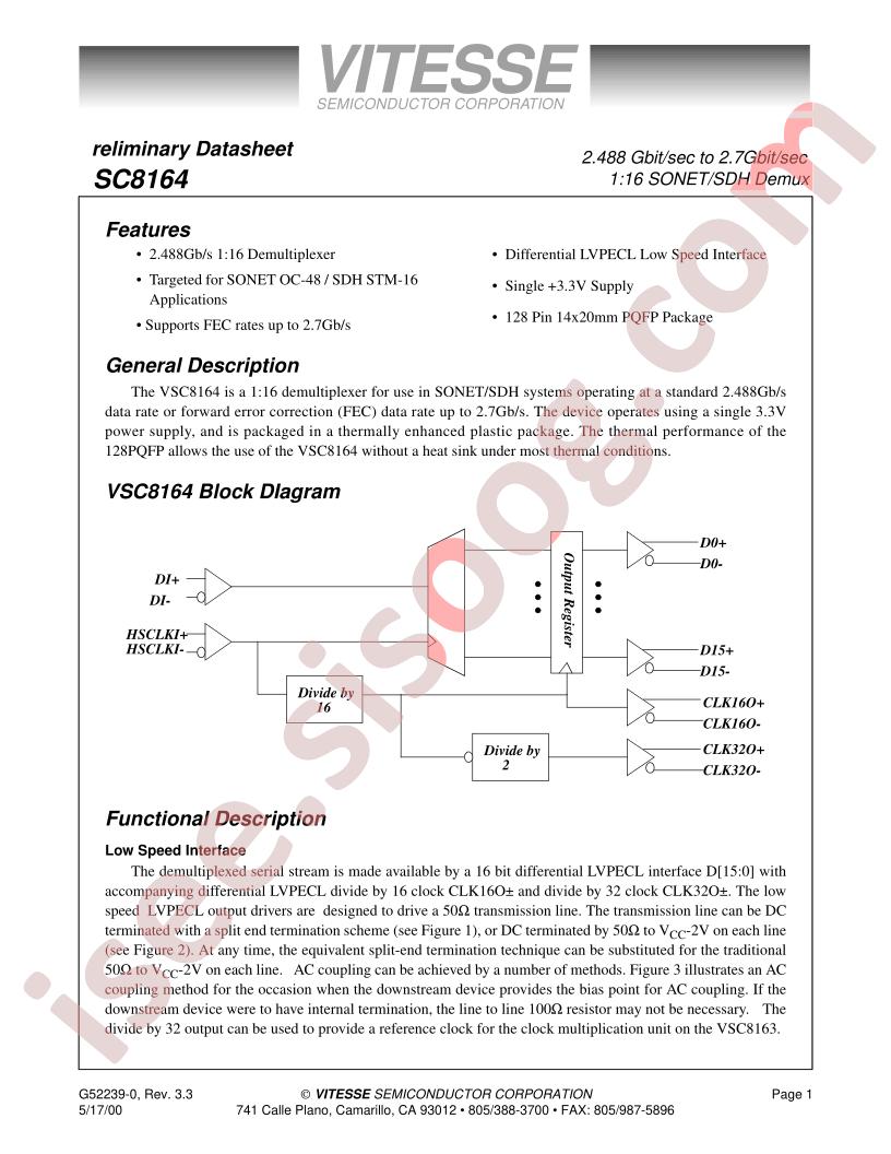 VSC8164QR