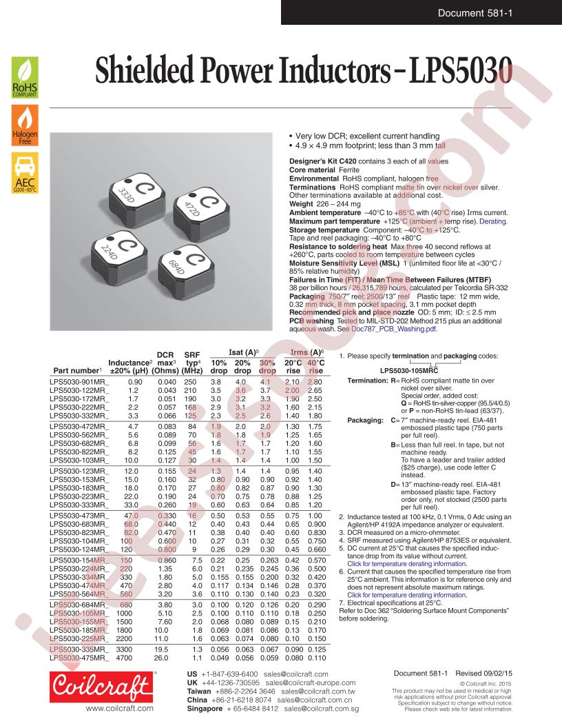 LPS5030-223MR