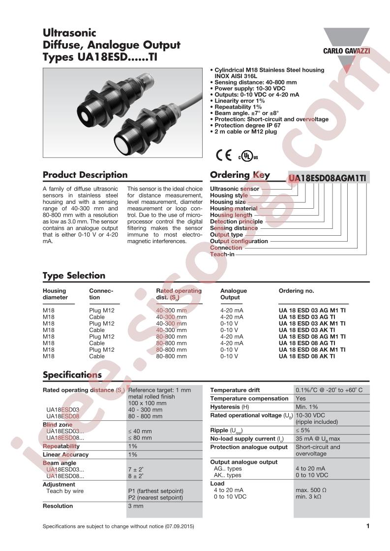 UA18ESD08AKTI