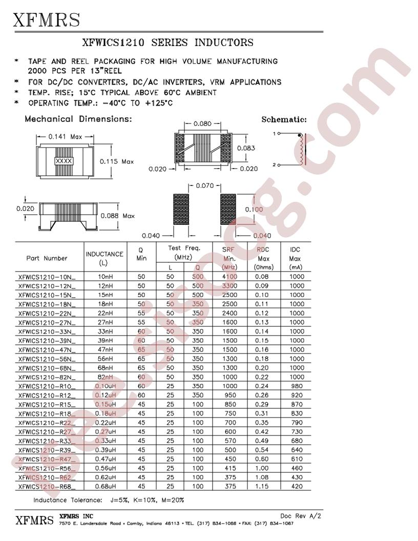 XFWICS1210-47N