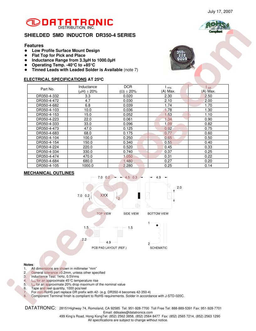 DR350-4-105