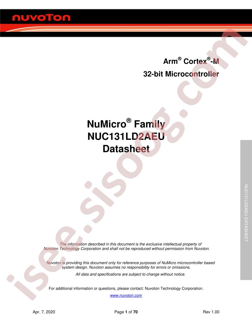 NUC131LD2AEU