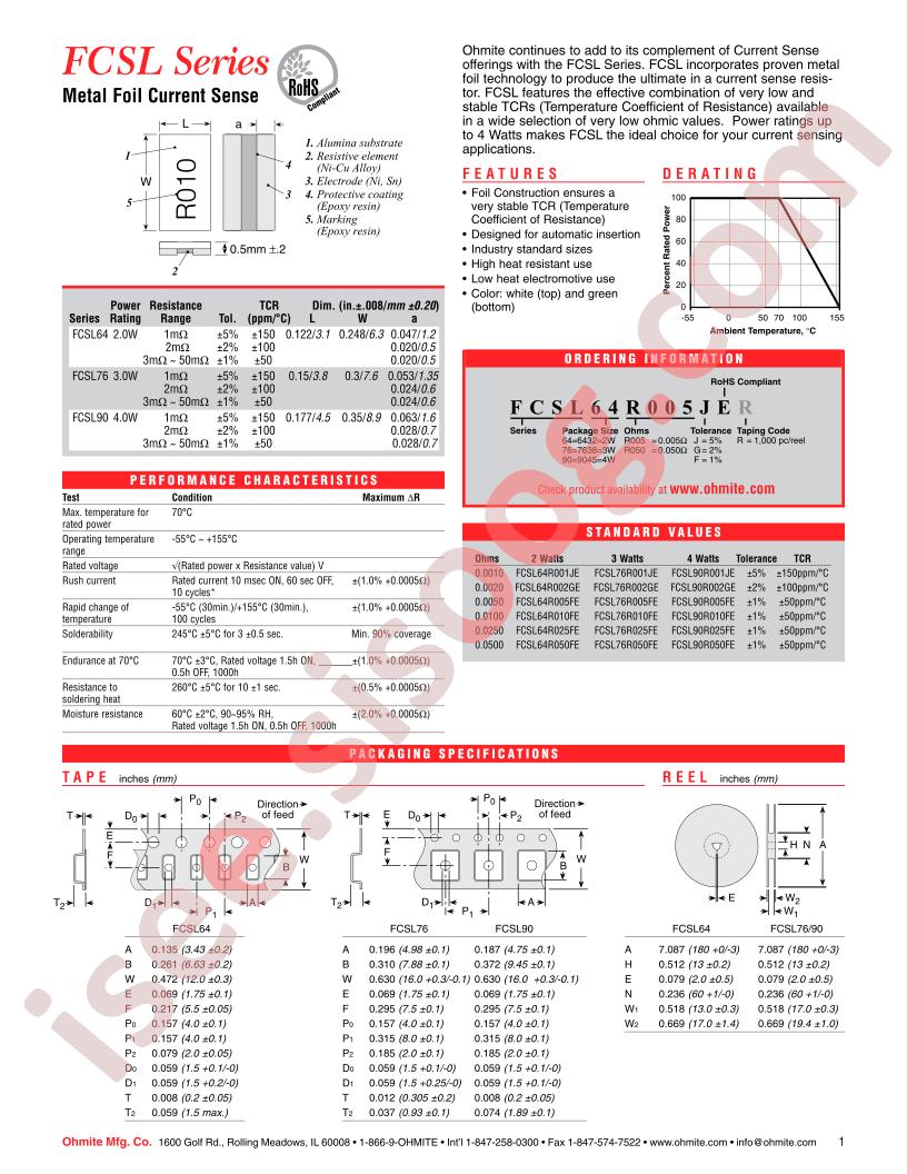 FCSL64R005FER
