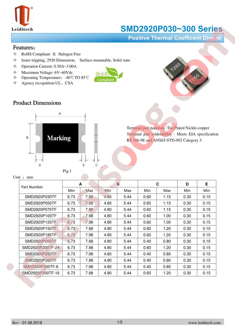 SMD2920P030