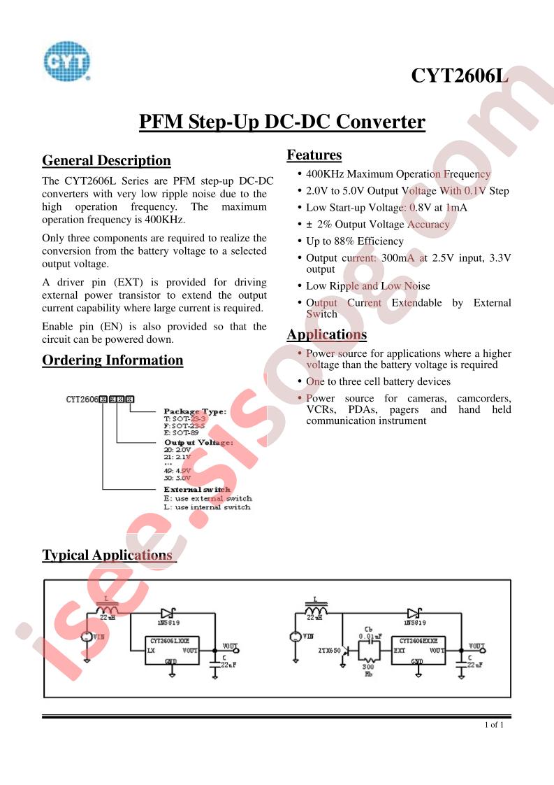 CYT2606E50F