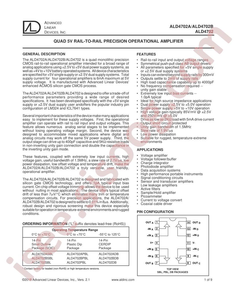 ALD4702APBL