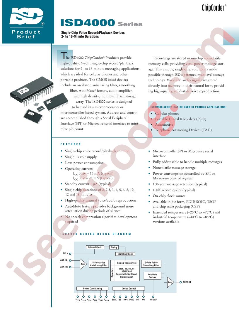 ISD4003-04M