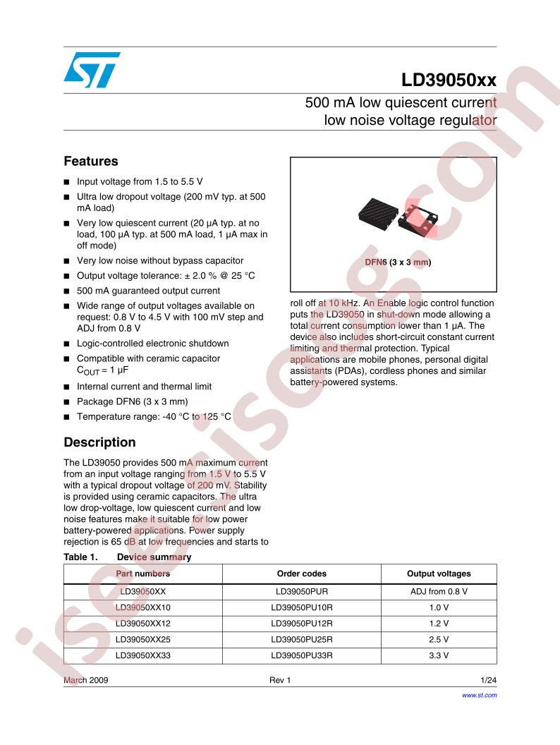 LD39050XX