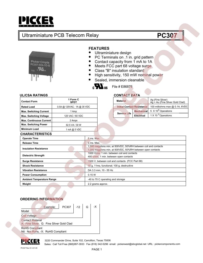 PC307-12G