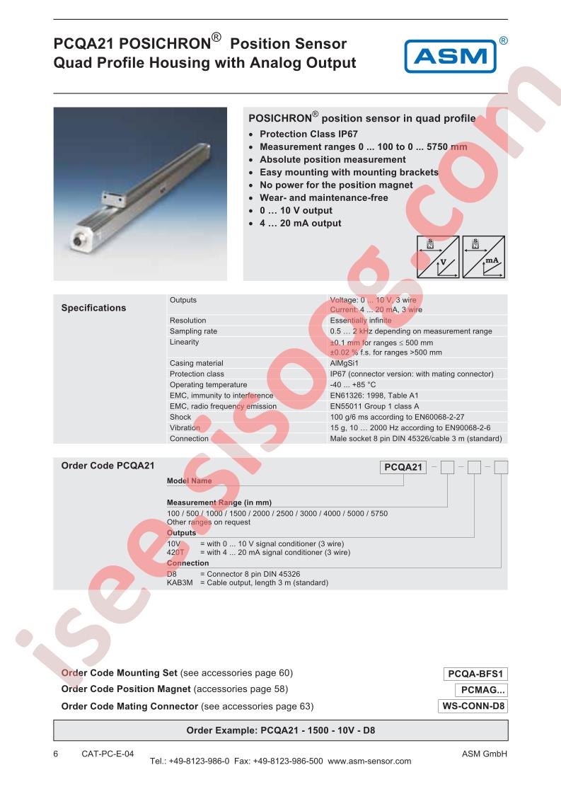 PCQA21-3000-420T-KAB3M