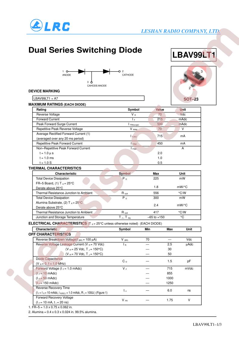 LBAV99LT1