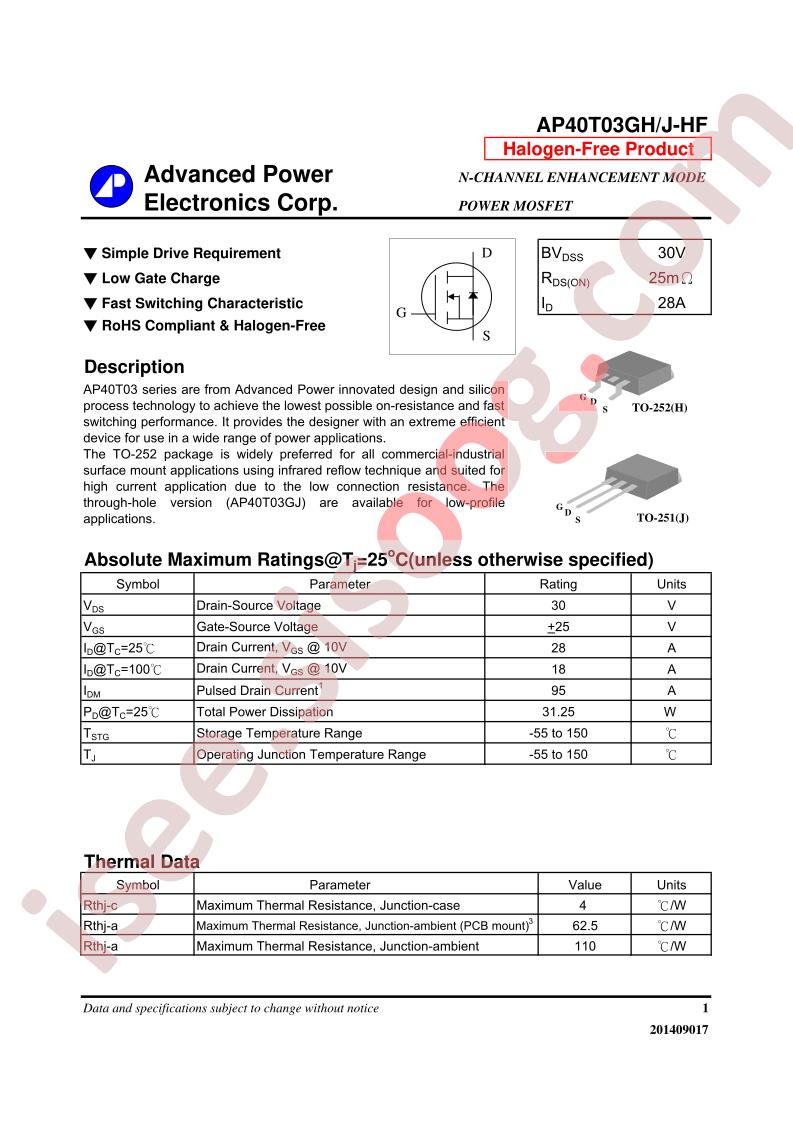 AP40T03GH-HF