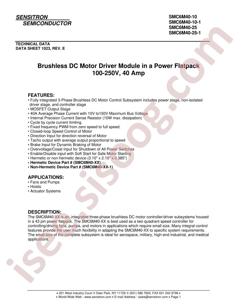 SMC6M40-10-1