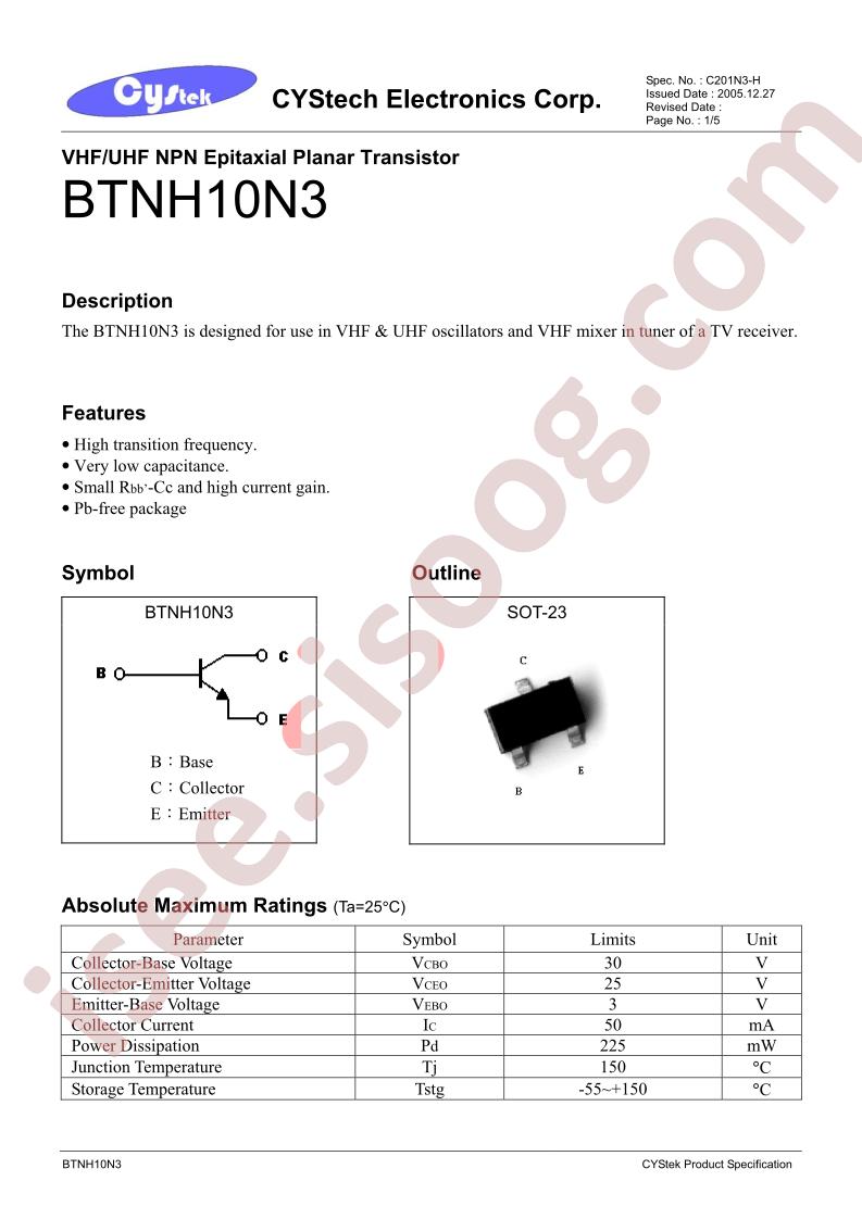 BTNH10N3