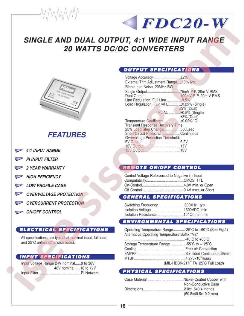 FDC20-48S12W