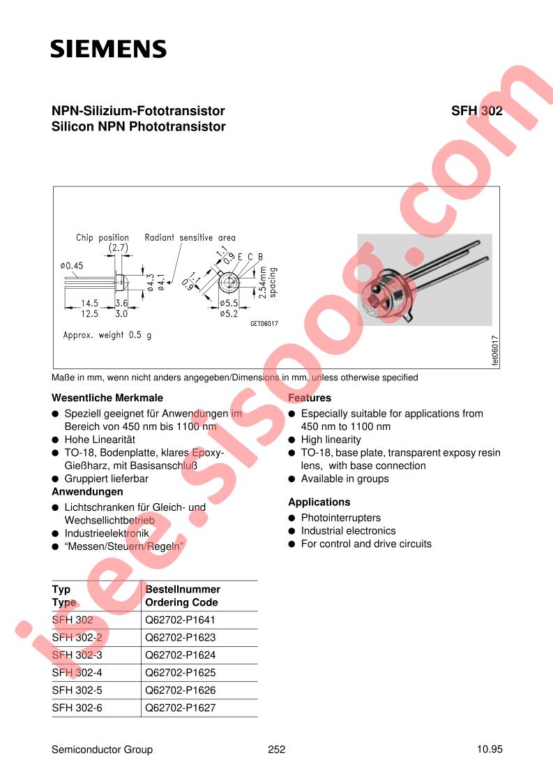 SFH302-5