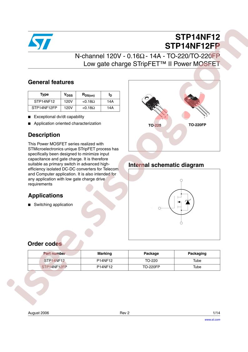 STP14NF12_06