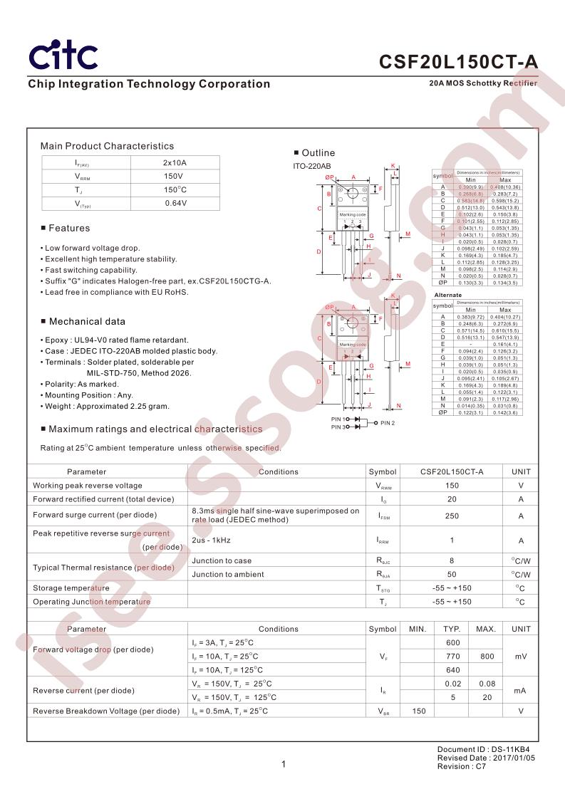 CSF20L150CT-A