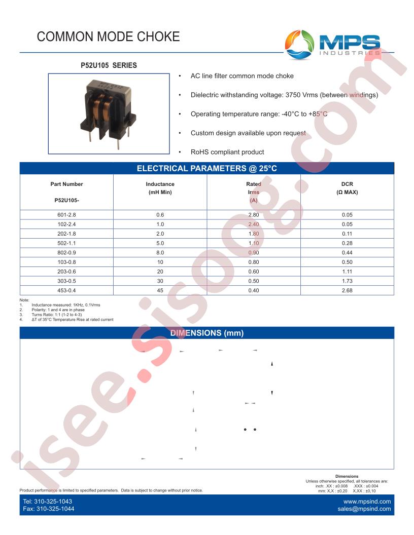 P52U105-103-0.8