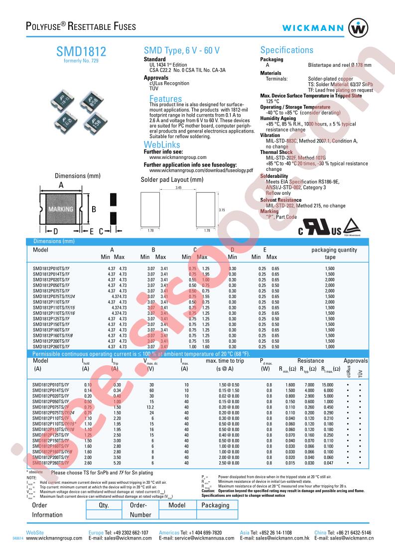 SMD1812P010TFA
