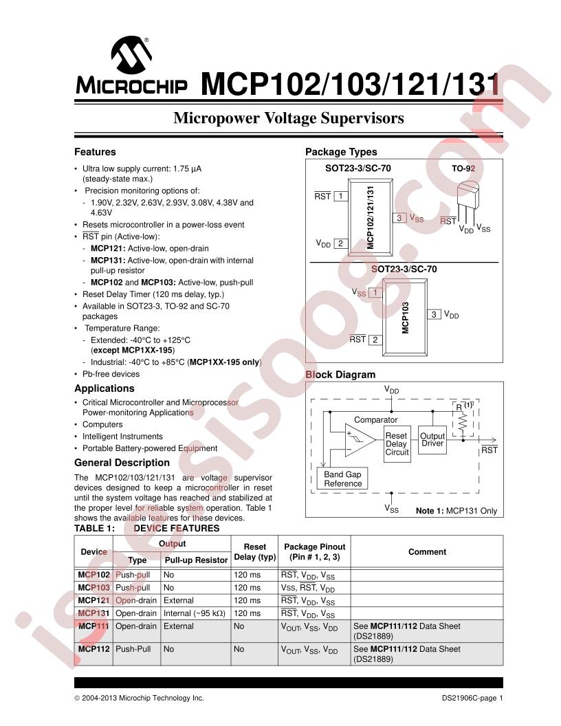 MCP103T-195I