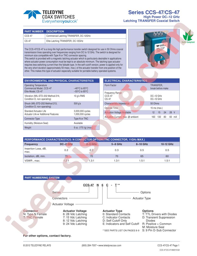 CCS-47N9E-T