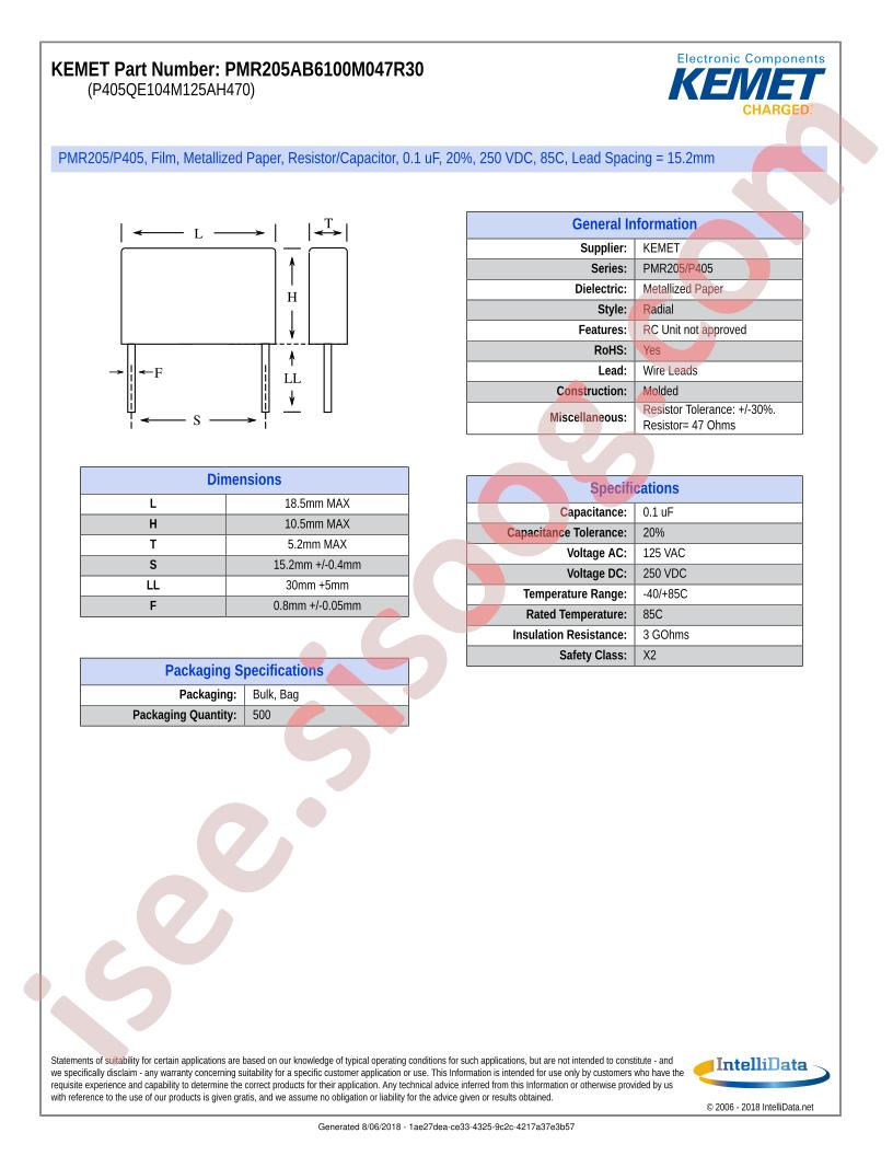 PMR205AB6100M047R30