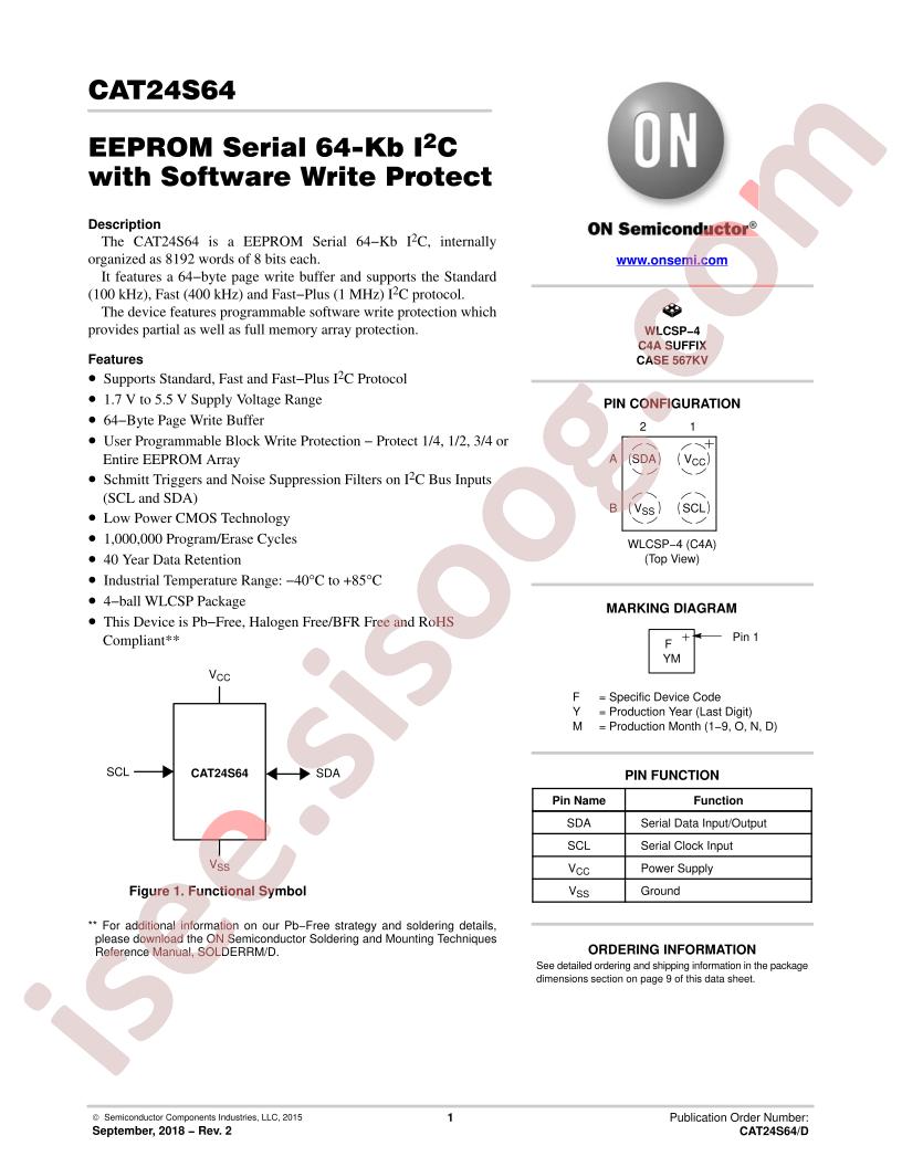 CAT24S64