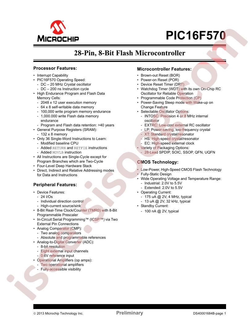PIC16F570