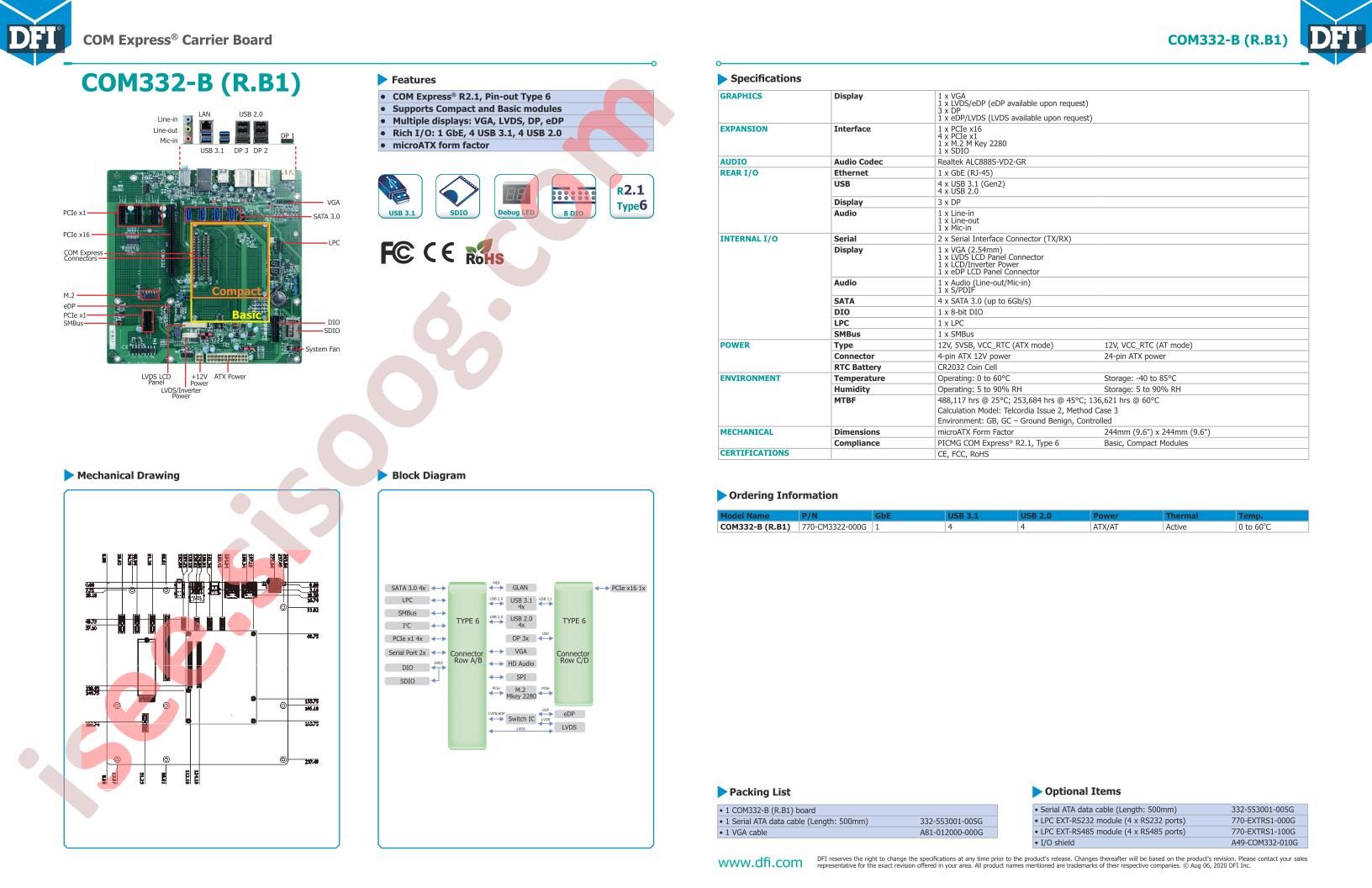 COM332-B