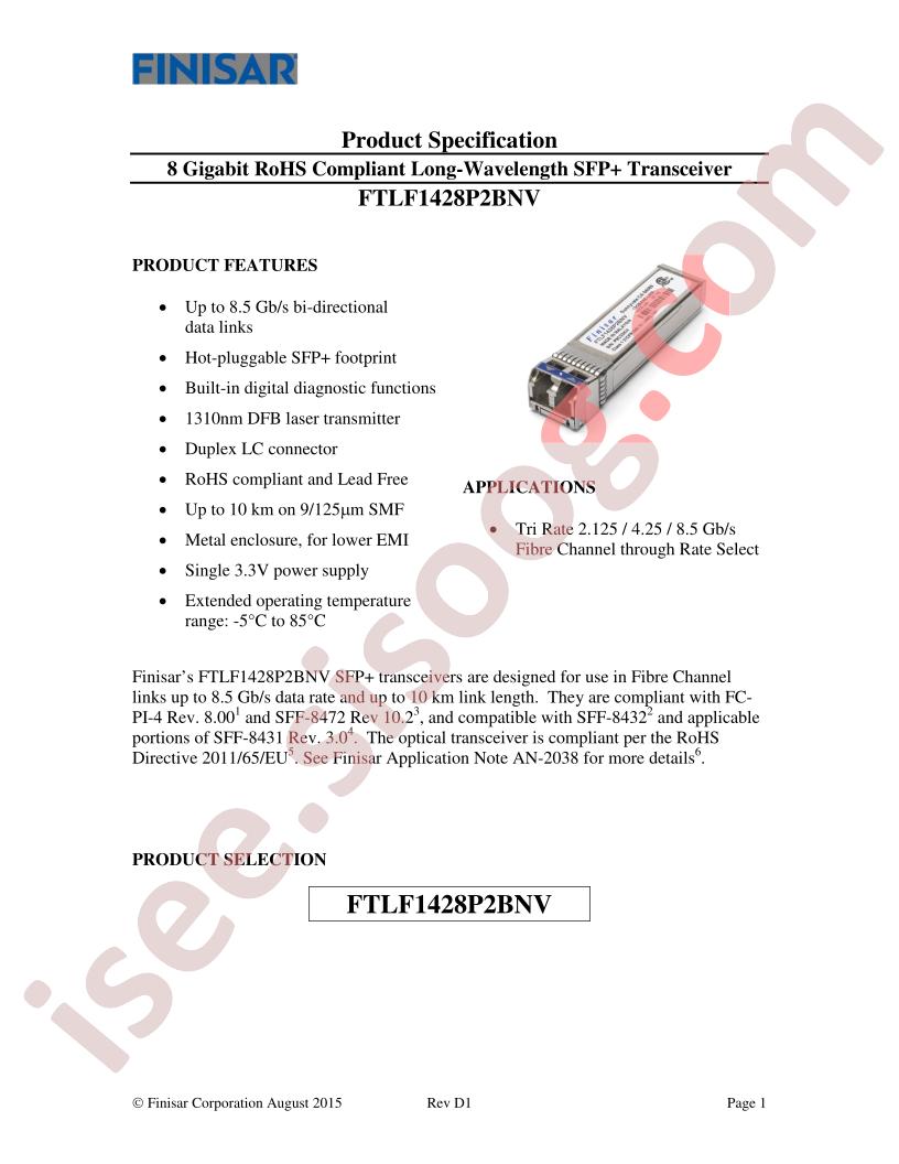 FTLF1428P3BNV