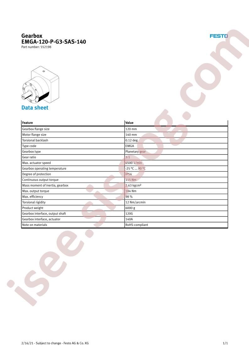 EMGA-120-P-G3-SAS-140