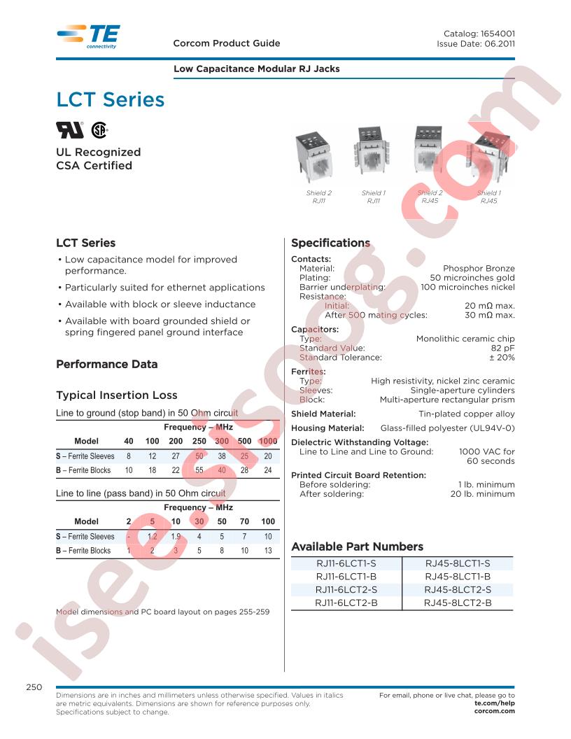 RJ11-2LC1-S