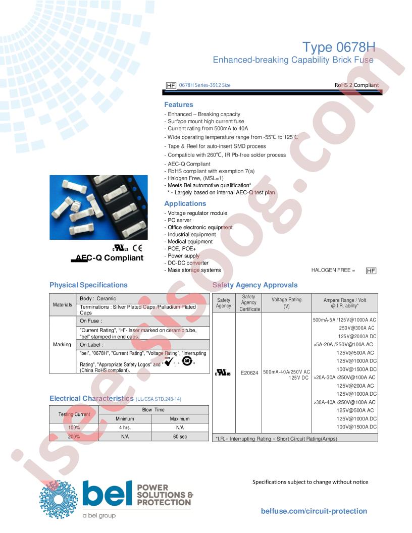 0678H0500-XX