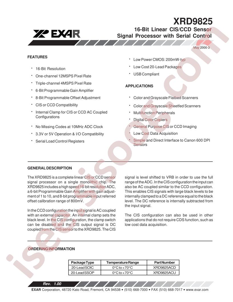 XRD9825ACD