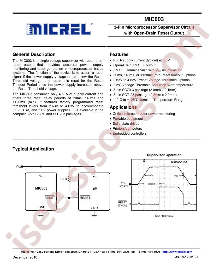 MIC803-26D3VM3