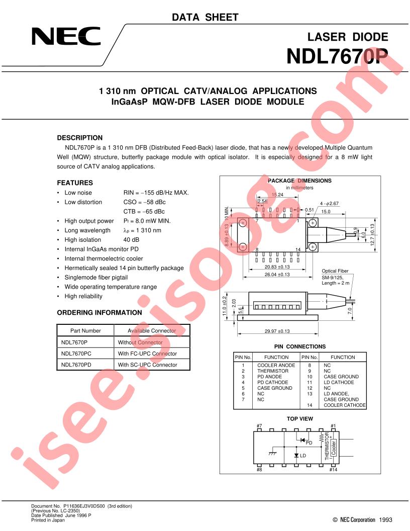 NDL7670P