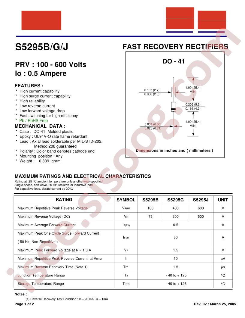 S5295J