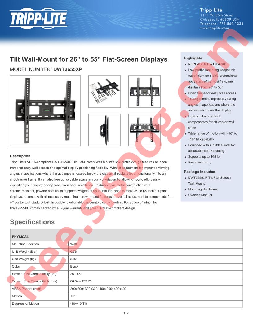 DWT2655XP