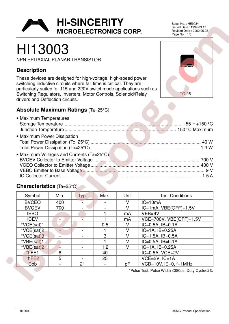 HI13003