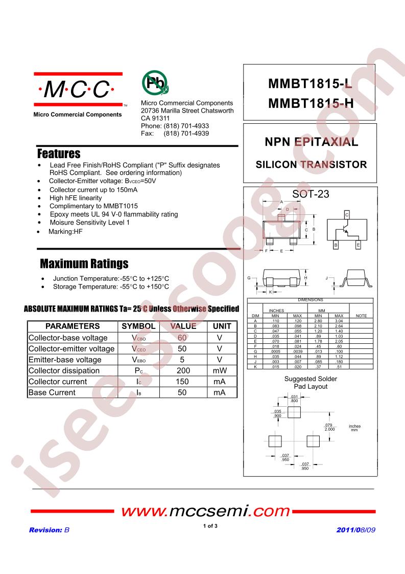 MMBT1815-L