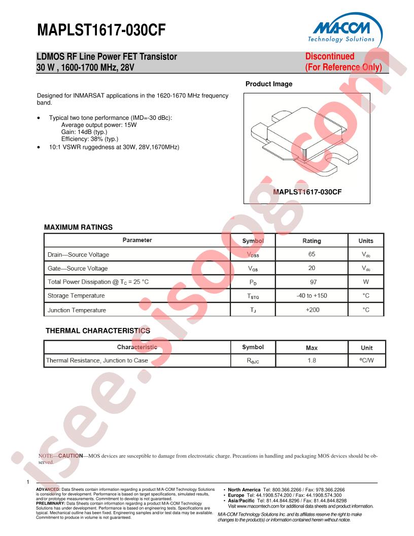 MAPLST1617-030CF