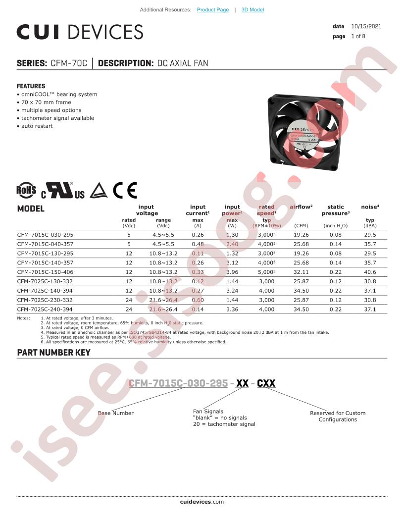 CFM-7025C-130-332