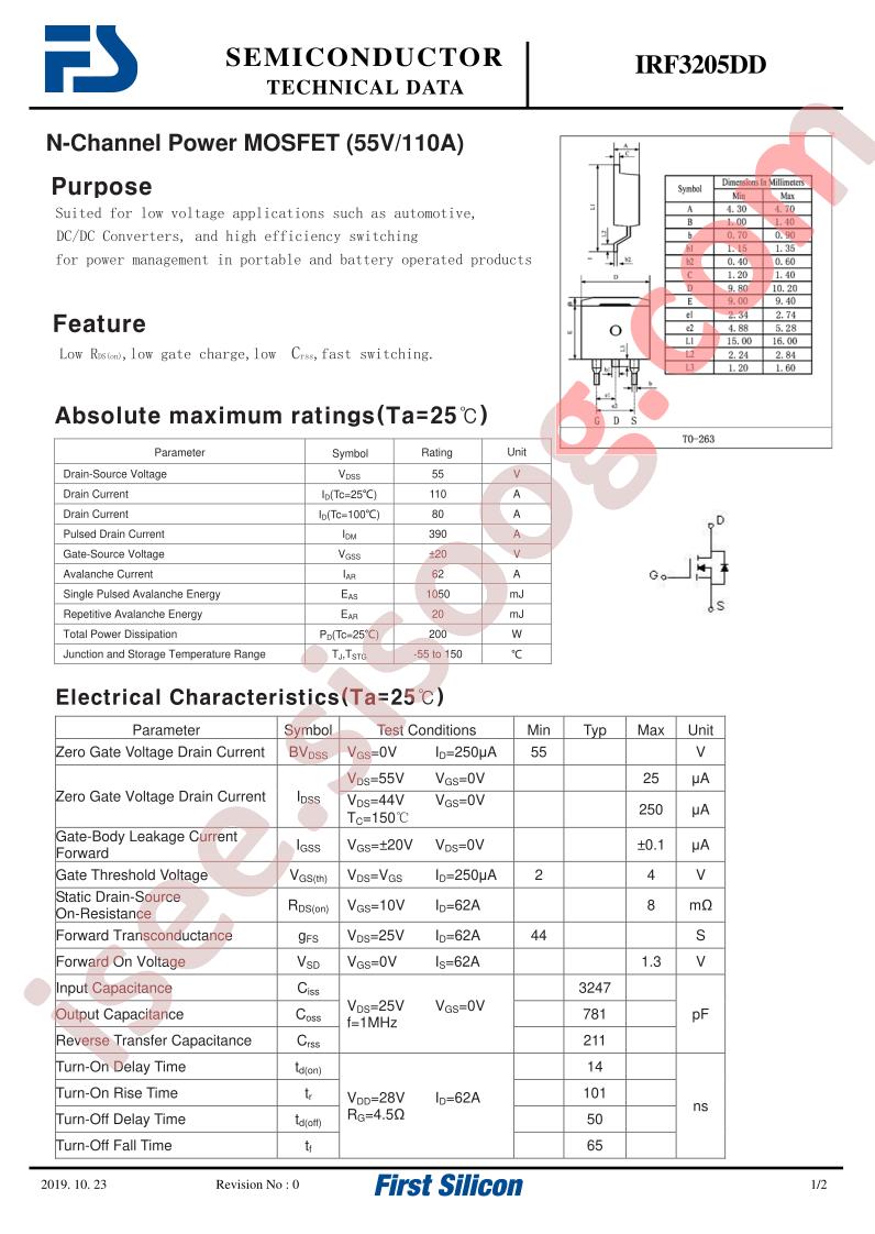 IRF3205DD