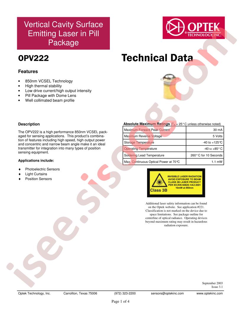 OPV222