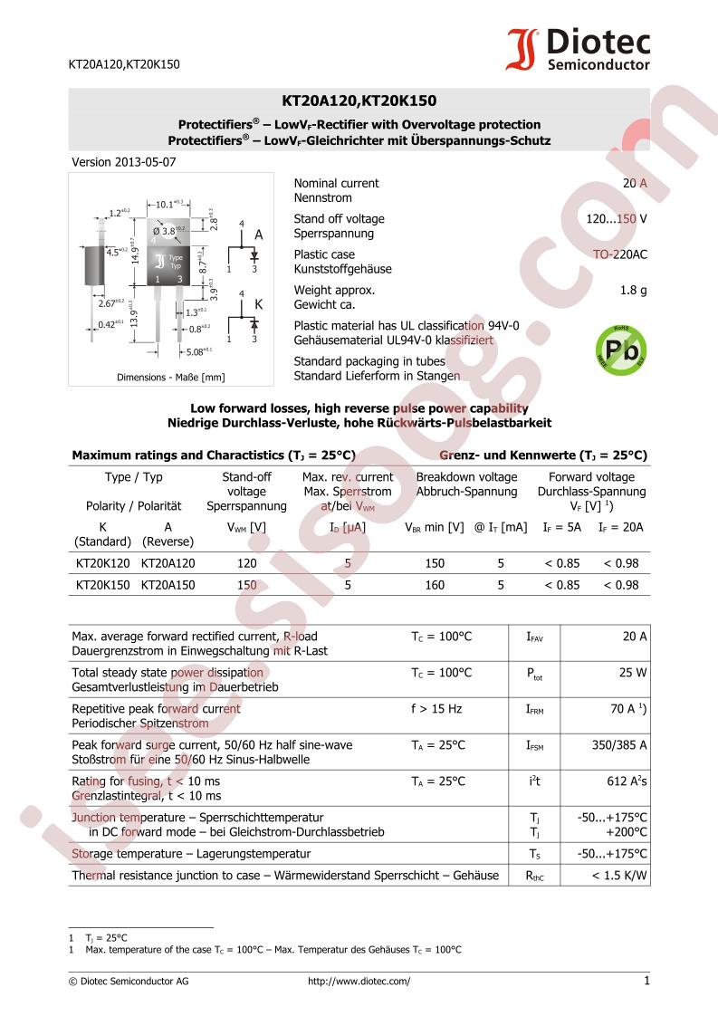 KT20A150